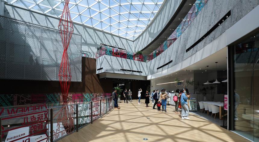  在公園逛街！北京推進老舊商業設施更新