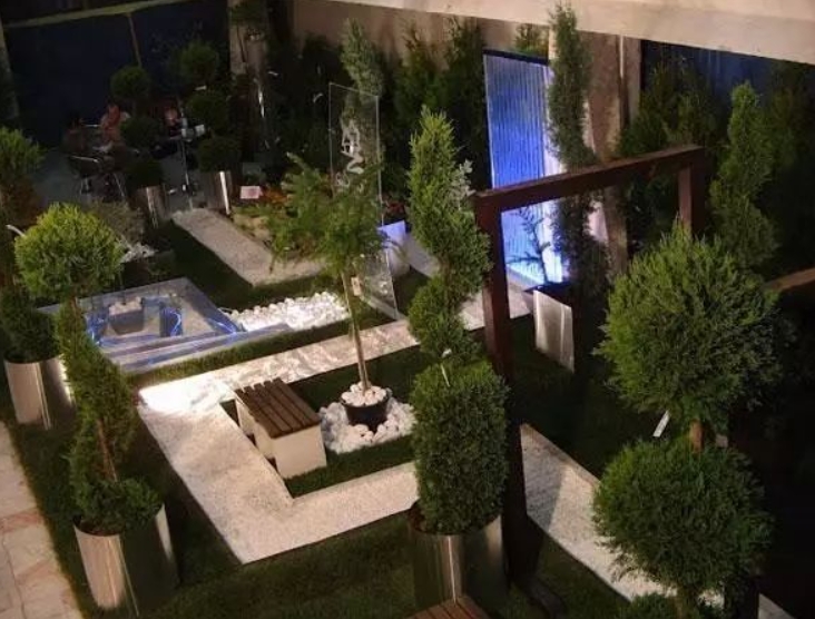 庭院空間小，也能設計漂亮小花園！